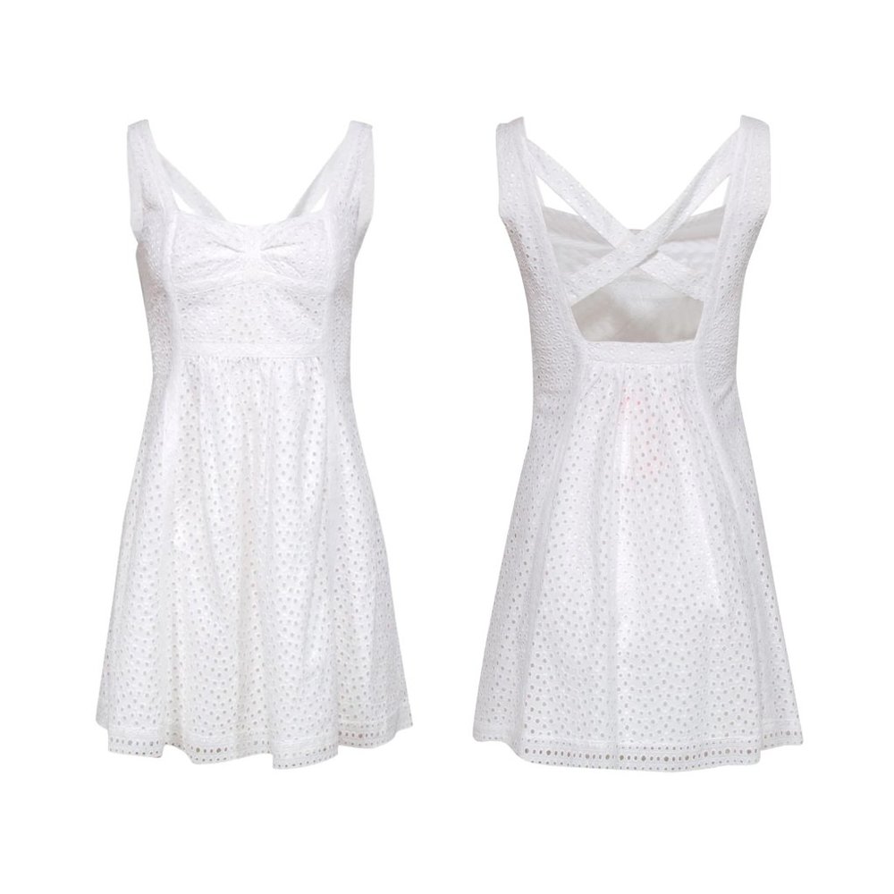 Cynthia Steffe cotton eyelet dress